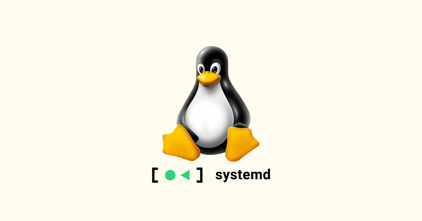SystemD and Linux logos